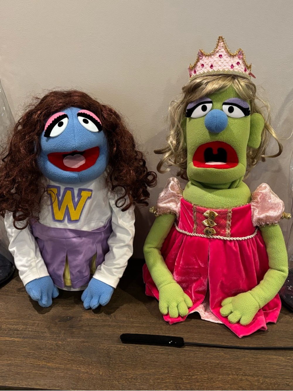 FAO Schwarz Whatnot Workshop Muppet Puppets (Lot of 2)
